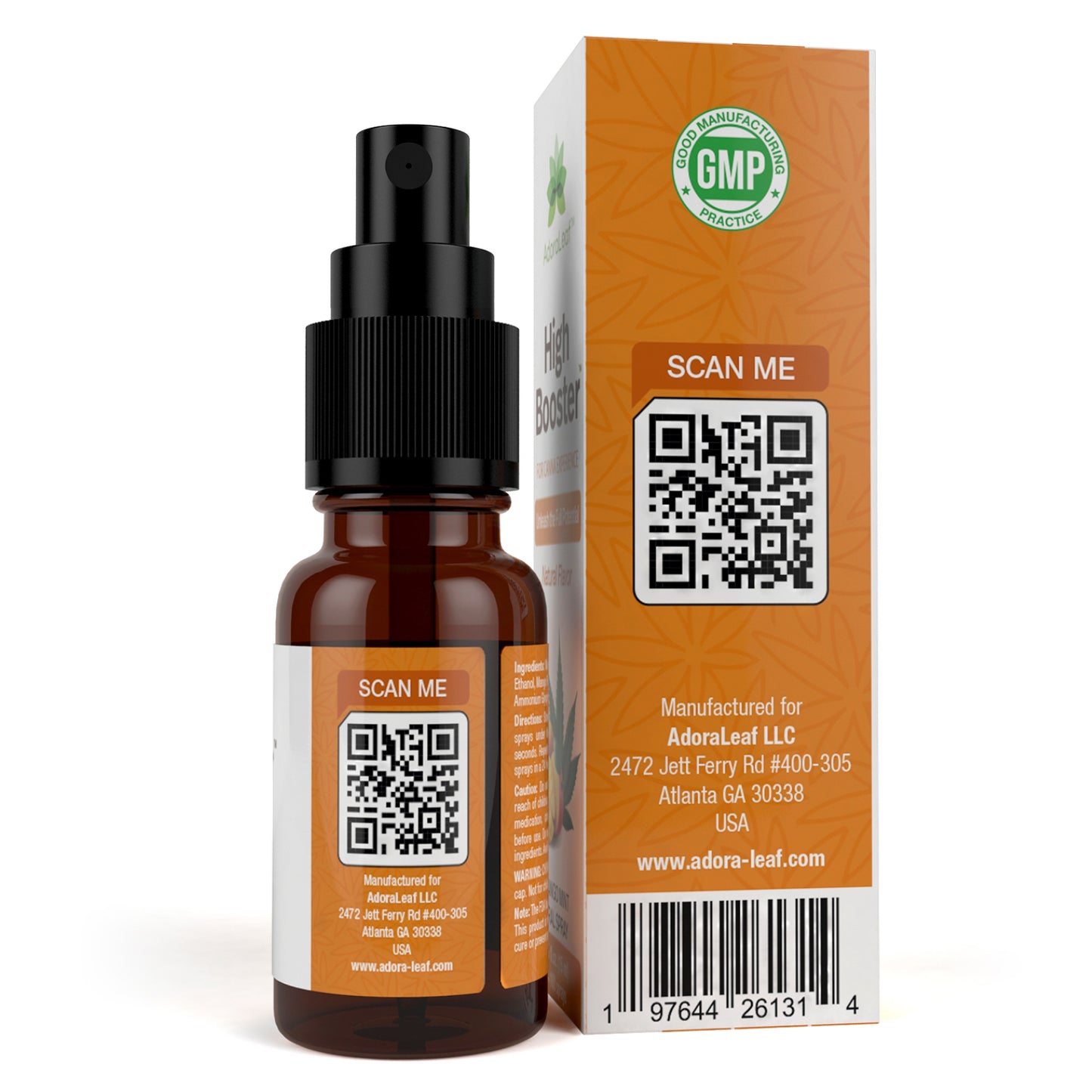 HighBooster product from behind